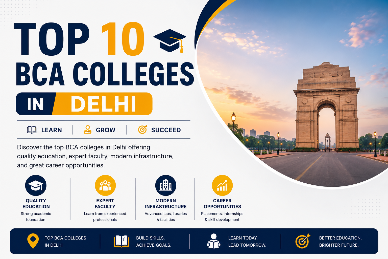 Top 10 BCA Colleges in Delhi