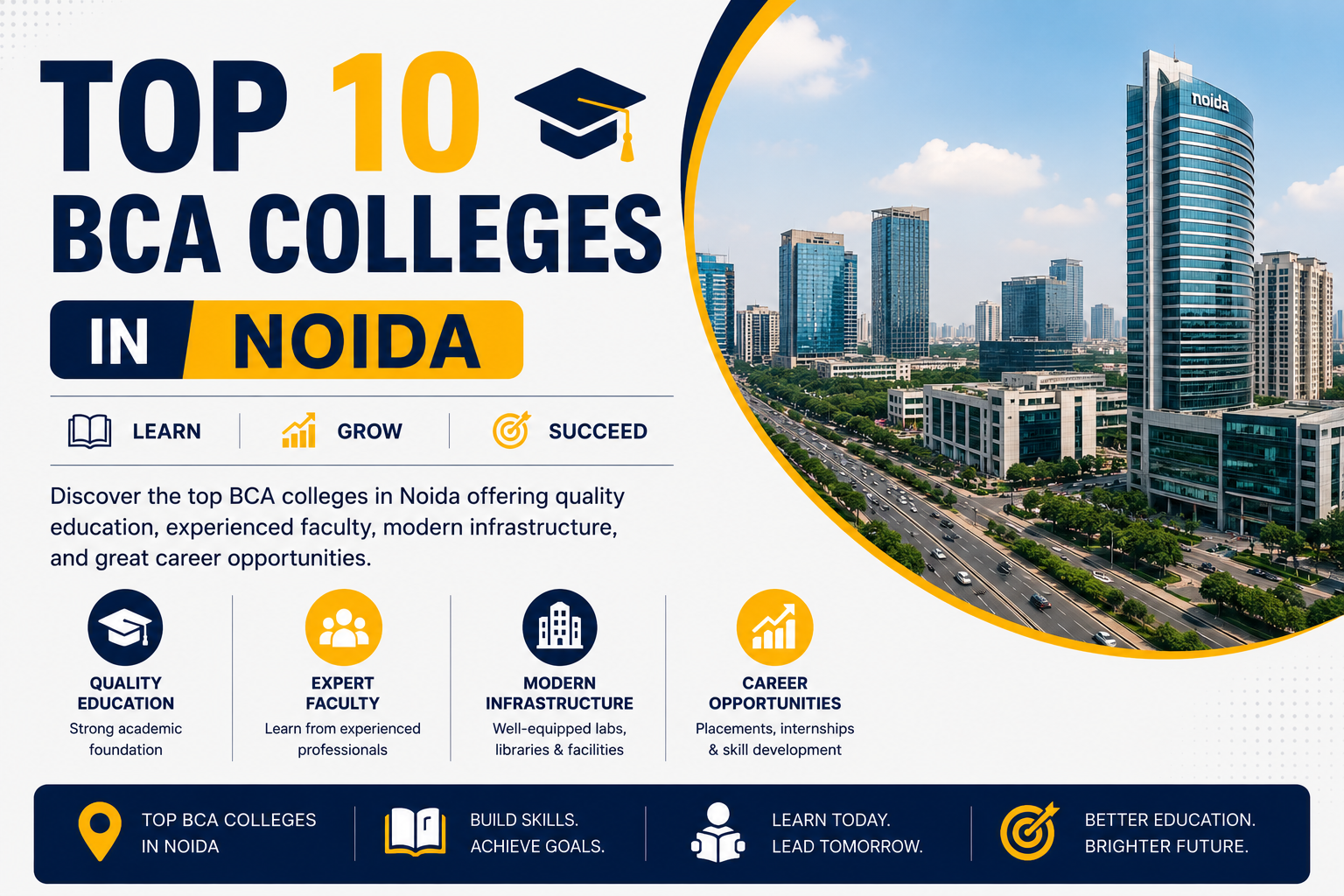 Top 10 BCA Colleges in Noida